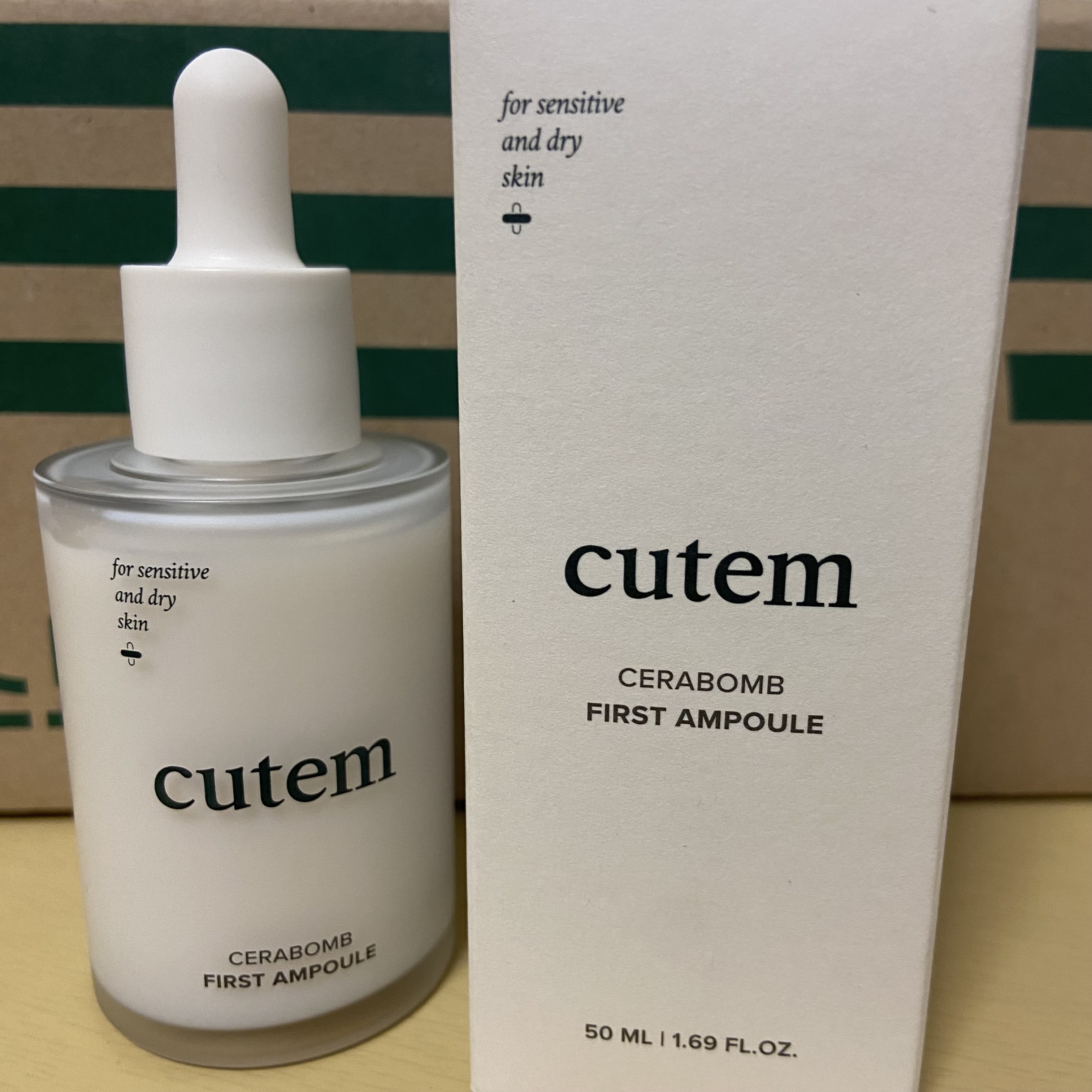セラボムファーストアンプル/cutem/フェイスクリームを使ったクチコミ（1枚目）