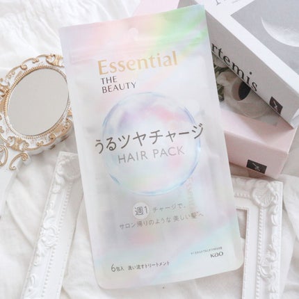 ザビューティ うるツヤチャージヘアパック/エッセンシャル/ヘアマスク・ヘアパックを使ったクチコミ(2枚目)