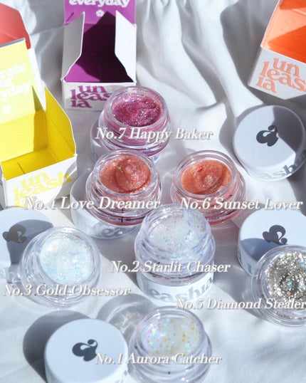 ゲットルーズグリッタージェル/unleashia/グリッターを使ったクチコミ(2枚目)