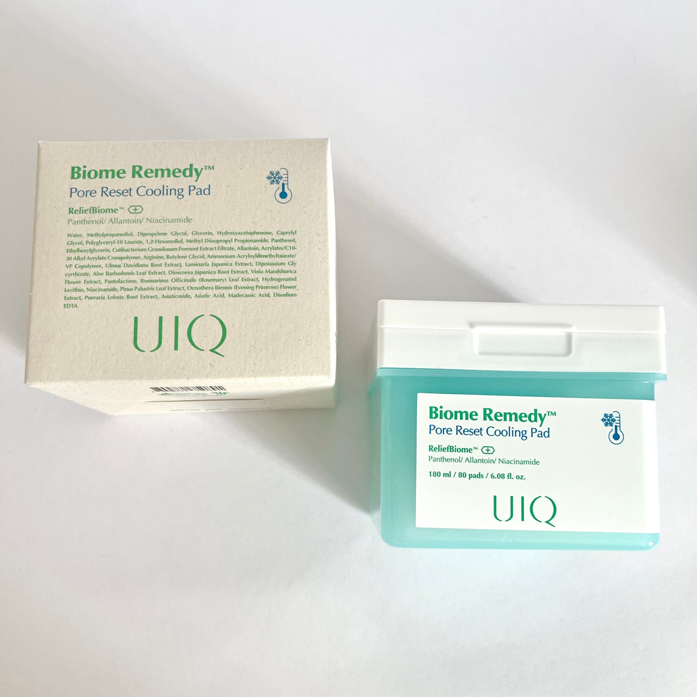 バイオームレメディポアリセットクーリングパッド/UIQ/トナーパッドを使ったクチコミ(7枚目)