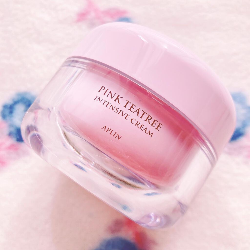 ピンクティーツリークリーム/APLIN/フェイスクリームを使ったクチコミ(3枚目)