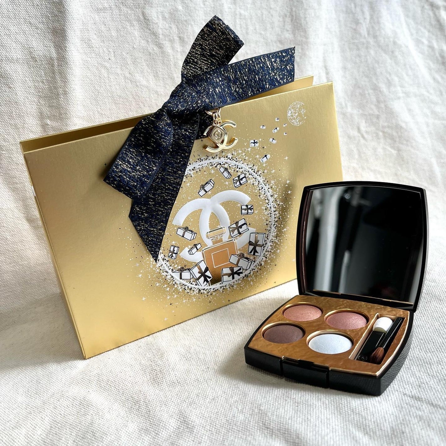 レ キャトル オンブル ビザンス /CHANEL/アイシャドウパレットを使ったクチコミ(6枚目)