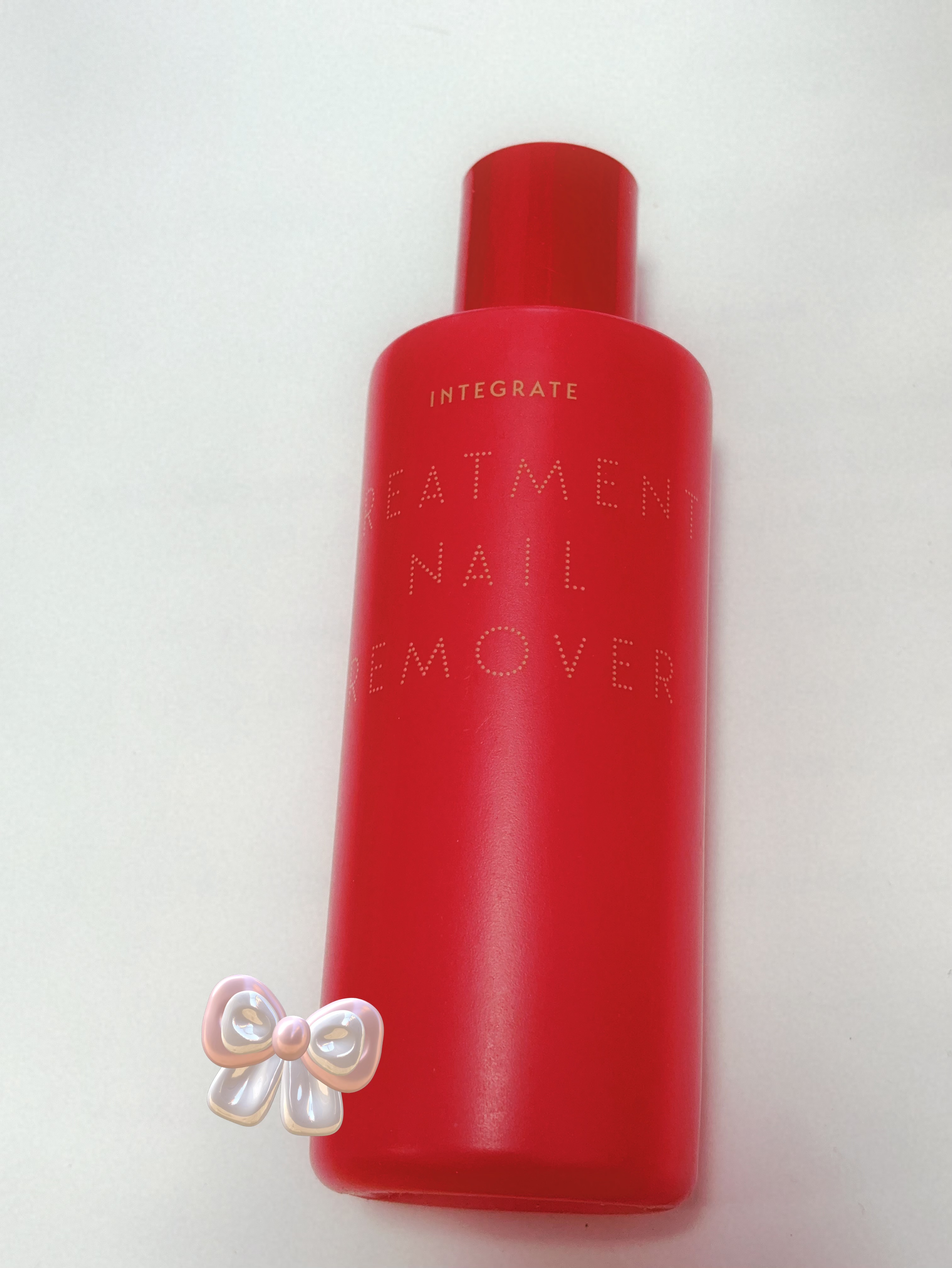 トリートメントネールリムーバー　Ｎ/インテグレート/除光液を使ったクチコミ（1枚目）