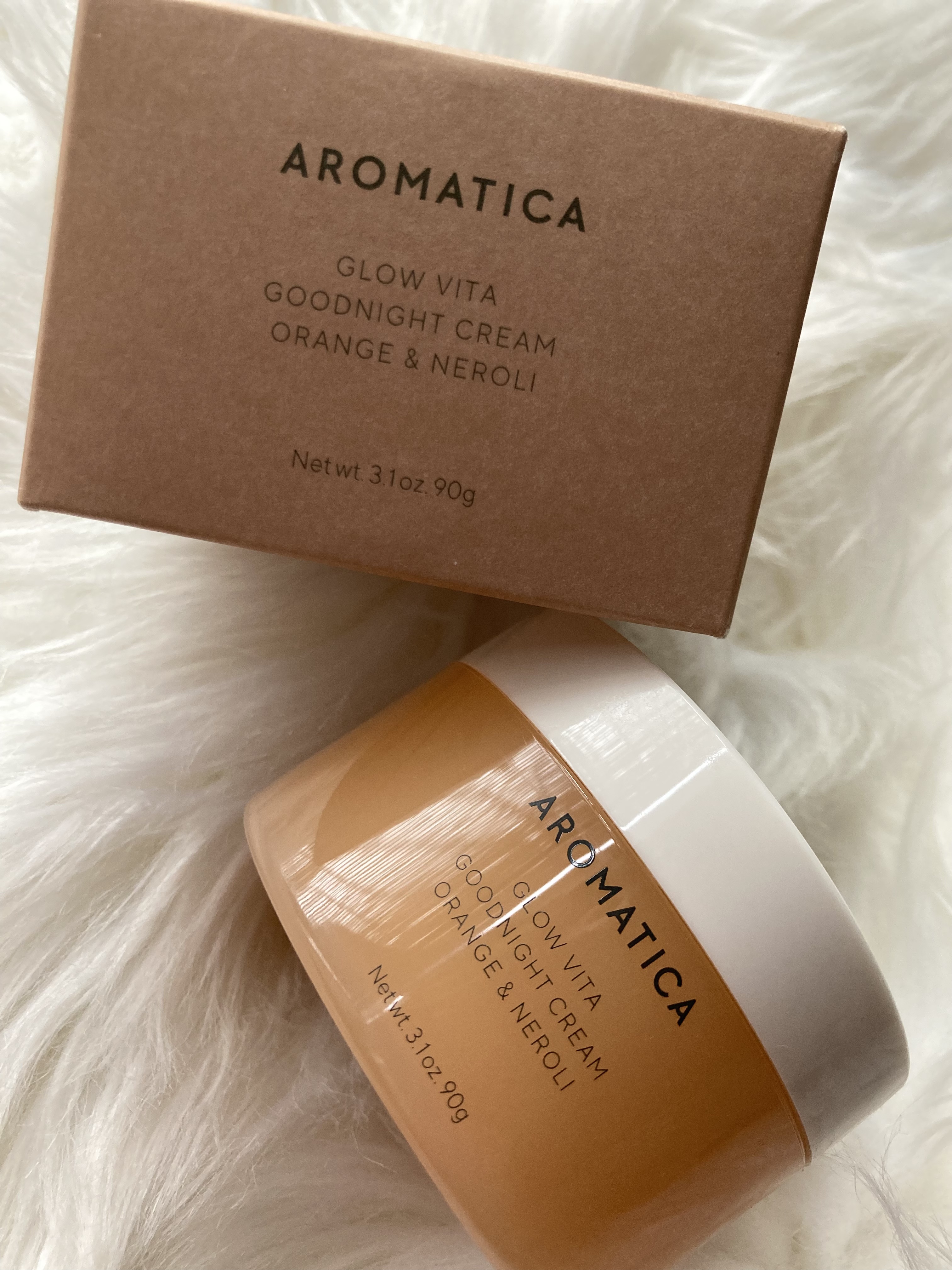 グロービタグットナイトクリーム/AROMATICA/フェイスクリームを使ったクチコミ（3枚目）