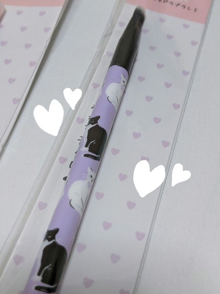 アイシャドウブラシM ねこ柄/キャンドゥ/メイクブラシを使ったクチコミ(3枚目)