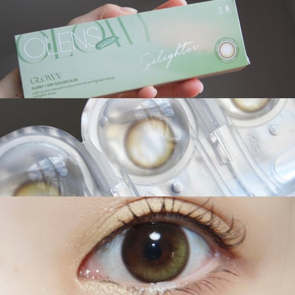 Glowy 1day/OLENS/ワンデー(1DAY)カラコンを使ったクチコミ(4枚目)