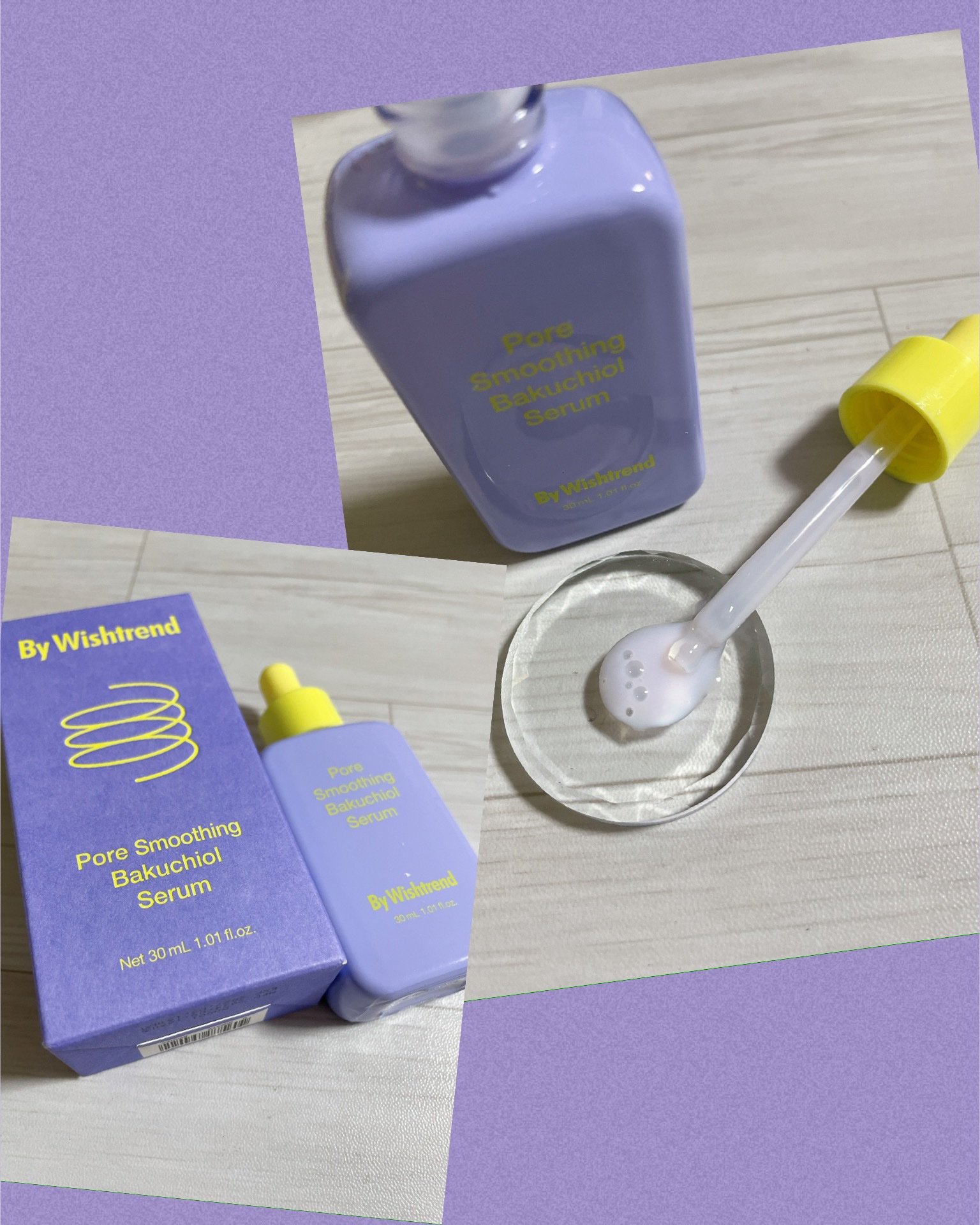 ポアスムージングバクチオールセラム/By Wishtrend/美容液を使ったクチコミ（2枚目）