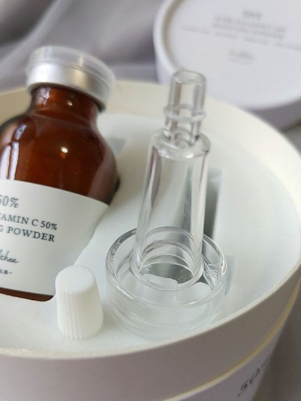 ピュアビタミンC 50% ブースティングパウダー/Dr.Althea/フェイスパウダーを使ったクチコミ(5枚目)