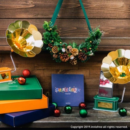 グリーンティーシード クリーム 2019 Holiday Limited Edition/innisfree/フェイスクリームを使ったクチコミ(1枚目)