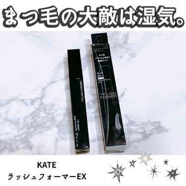 ラッシュフォーマーEX（ロングWP） BK1 ブラック/KATE/マスカラを使ったクチコミ（1枚目）