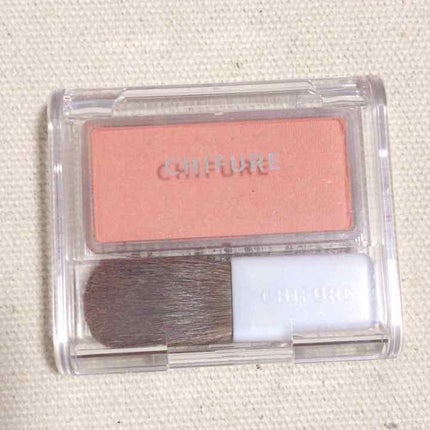 チーク カラー(ブラシ付)/ちふれ/パウダーチークを使ったクチコミ(1枚目)