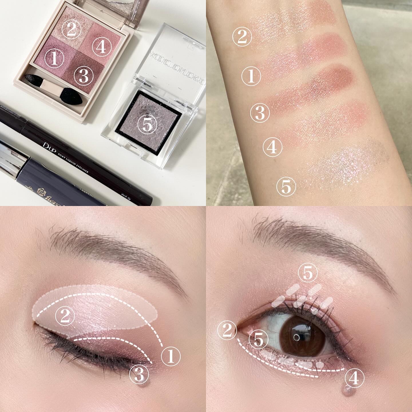 グロウフルールチークス（ブレンドタイプ）/キャンメイク/パウダーチークを使ったクチコミ（3枚目）