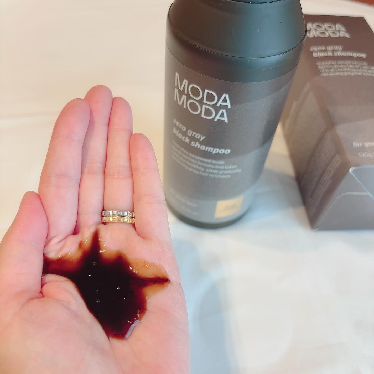 モダモダゼログレイシャンプー/MODAMODA/市販シャンプーを使ったクチコミ(4枚目)