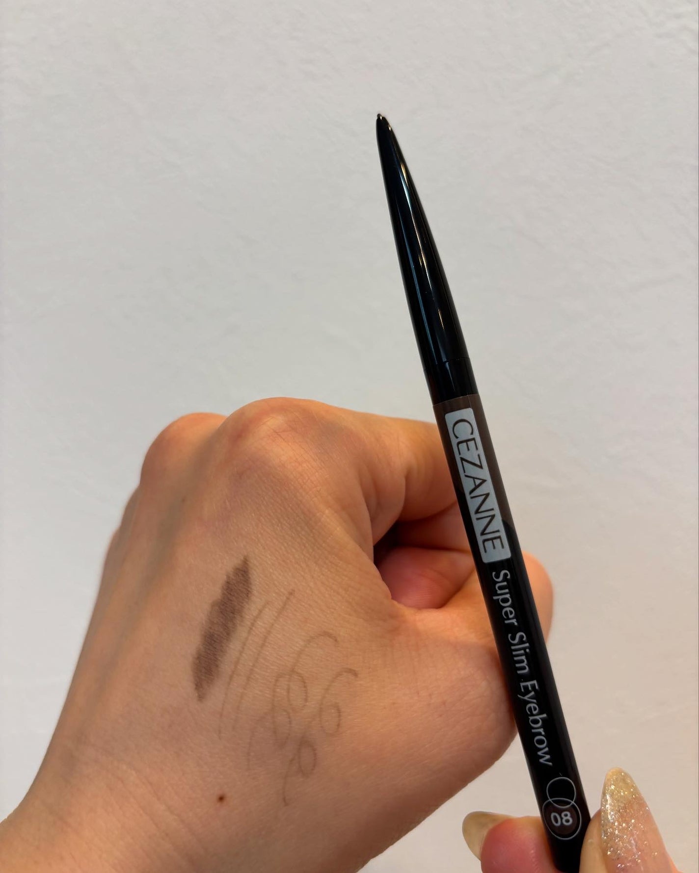 超細芯アイブロウ/CEZANNE/アイブロウペンシルを使ったクチコミ(2枚目)