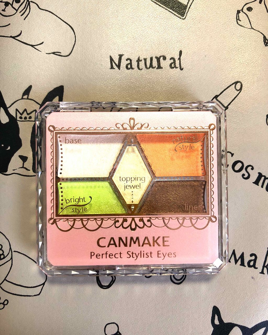 【旧品】パーフェクトスタイリストアイズ/キャンメイク/アイシャドウパレットを使ったクチコミ（1枚目）