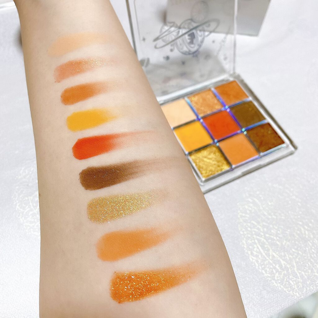 ダイヤモンドシリーズ 星空リキッドアイシャドウ/ZEESEA/リキッドアイシャドウを使ったクチコミ(4枚目)