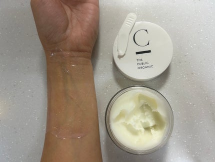 シンクロヌーディー フラワーバタークレンジングバーム/C THE PUBLIC ORGANIC/クレンジングバームを使ったクチコミ(3枚目)