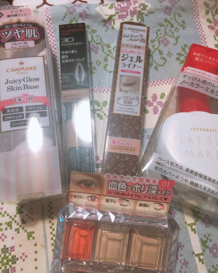 シークレットカラーアイズ/キャンメイク/アイシャドウパレットを使ったクチコミ(1枚目)