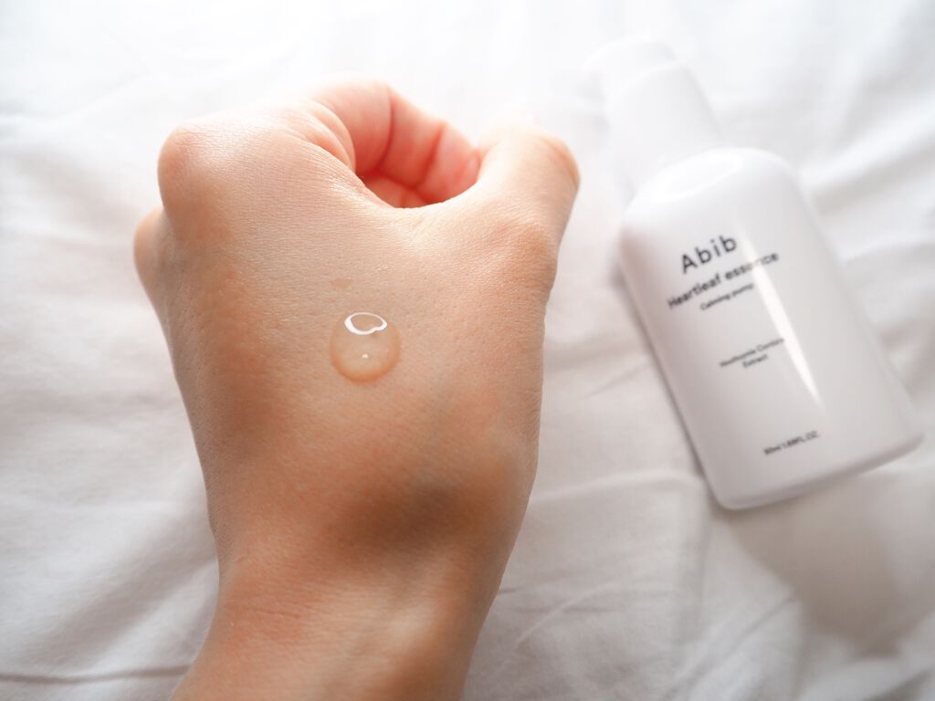 Heartleaf essence Calming pump/Abib /美容液を使ったクチコミ（2枚目）