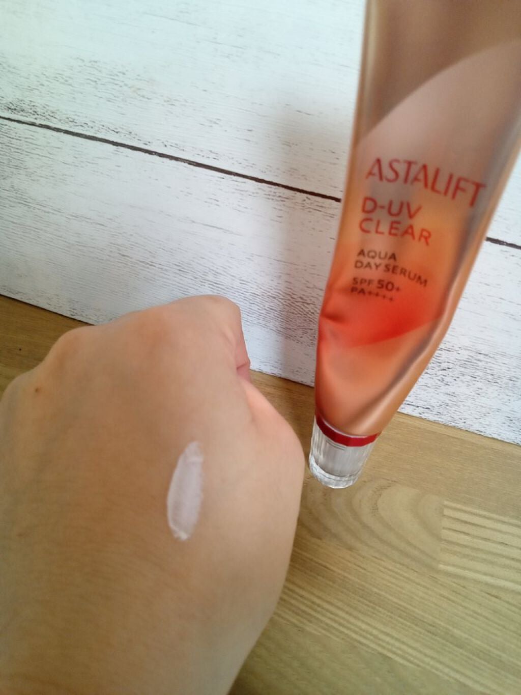 D-UVクリア アクアデイセラム/アスタリフト/美容液を使ったクチコミ(2枚目)