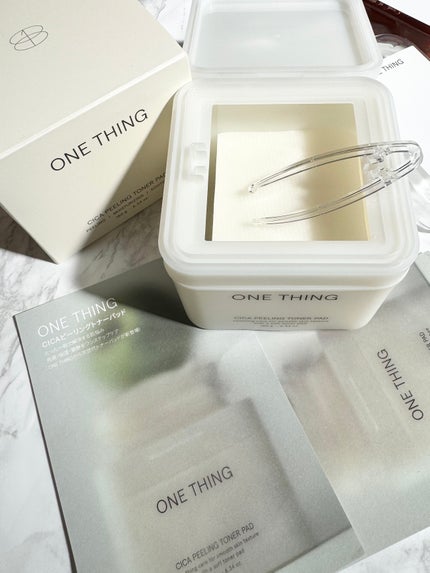 シカピーリングトナーパッド/ONE THING/トナーパッドを使ったクチコミ(1枚目)