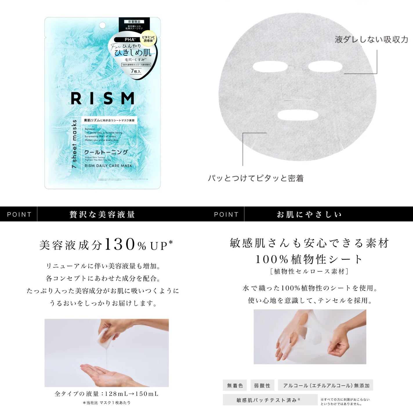 リズム デイリーケアマスク クールトーニング/RISM/シートマスク・パックを使ったクチコミ(4枚目)