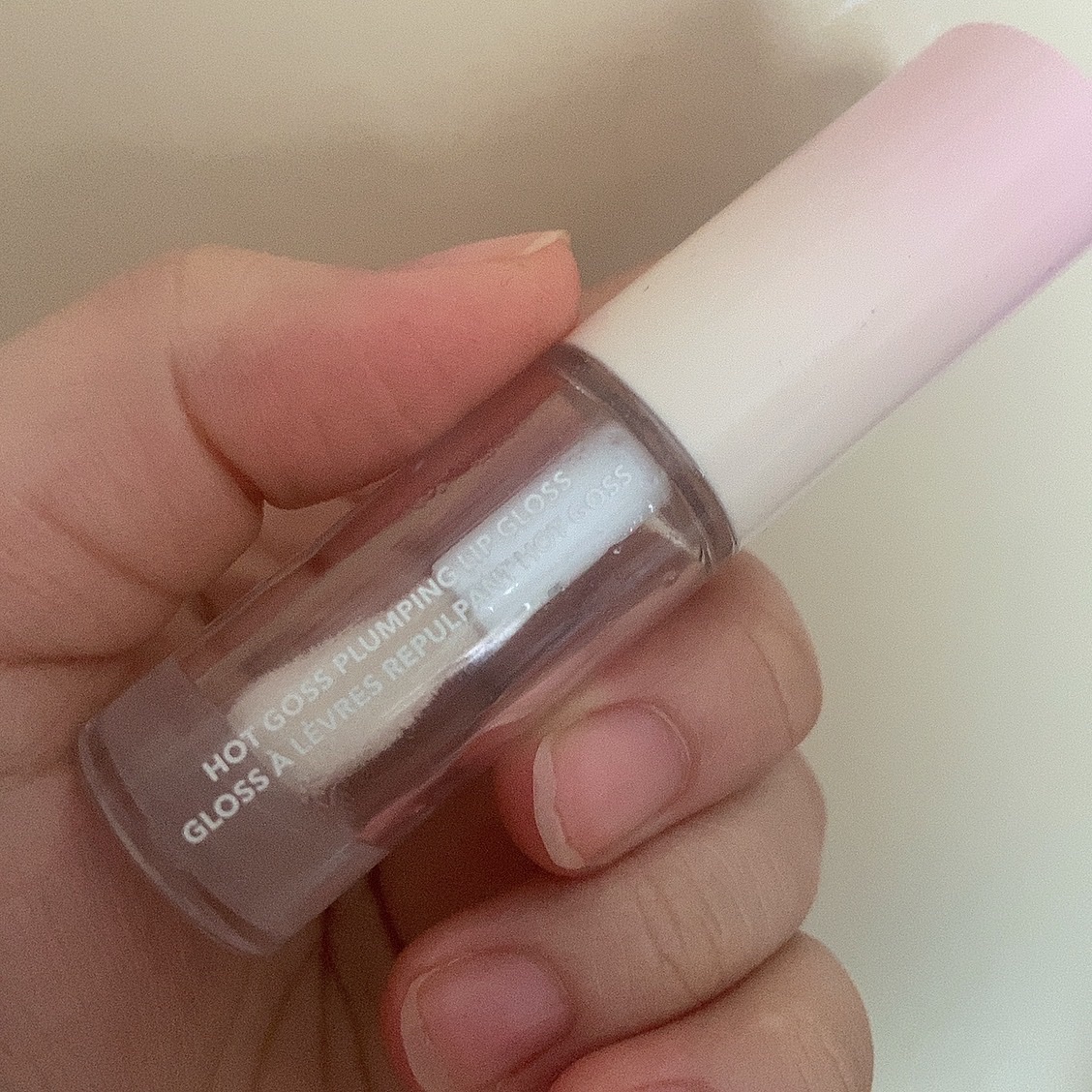 SHEGLAM Hot Goss プランピングリップグロスのクチコミ「使い切り報告。
チップ？にもうついてこなくなったので処分します。

SHEINで購入したプラン.....」（2枚目）