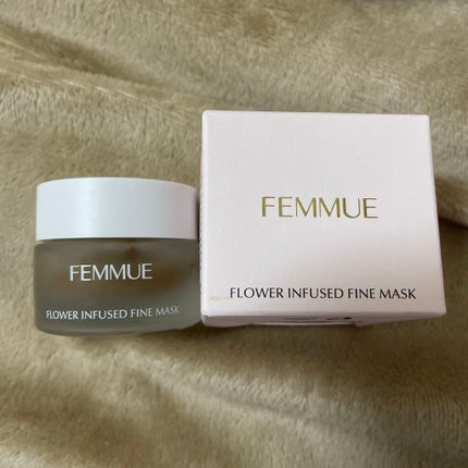 フラワーインフューズド ファインマスク/FEMMUE/洗い流すパック・マスクを使ったクチコミ(1枚目)