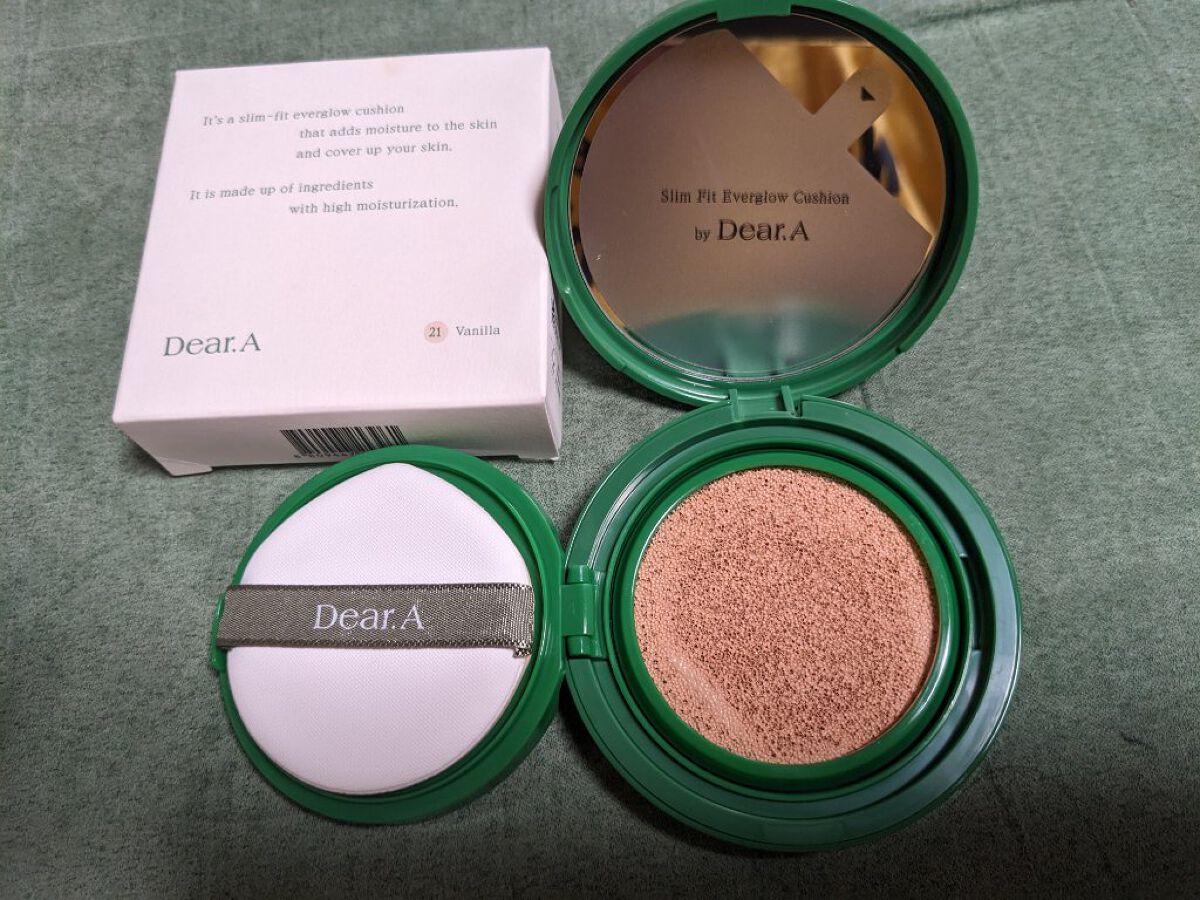 スリムフィットエバーグロウクッション/Dear.A/クッションファンデーションを使ったクチコミ（1枚目）