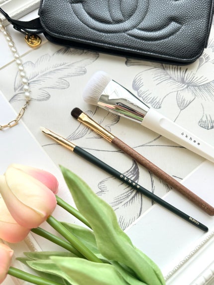 okhee 白玉ファンデーションブラシ/SOOA DOR/メイクブラシを使ったクチコミ(6枚目)