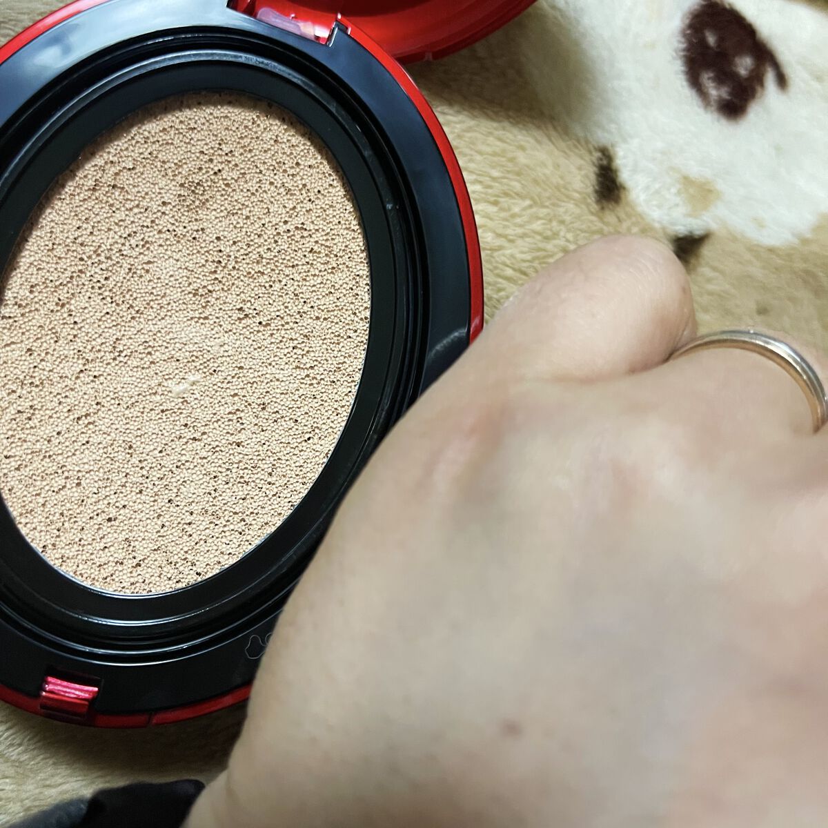 マスク フィット レッド クッション/TIRTIR(ティルティル)/クッションファンデーションを使ったクチコミ（3枚目）