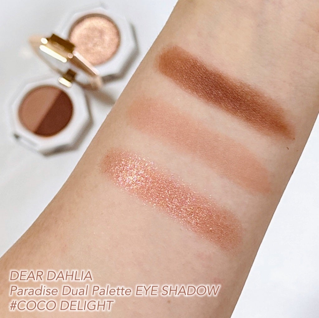 パラダイス デュアルパレット/DEAR DAHLIA/マルチパレットを使ったクチコミ(7枚目)