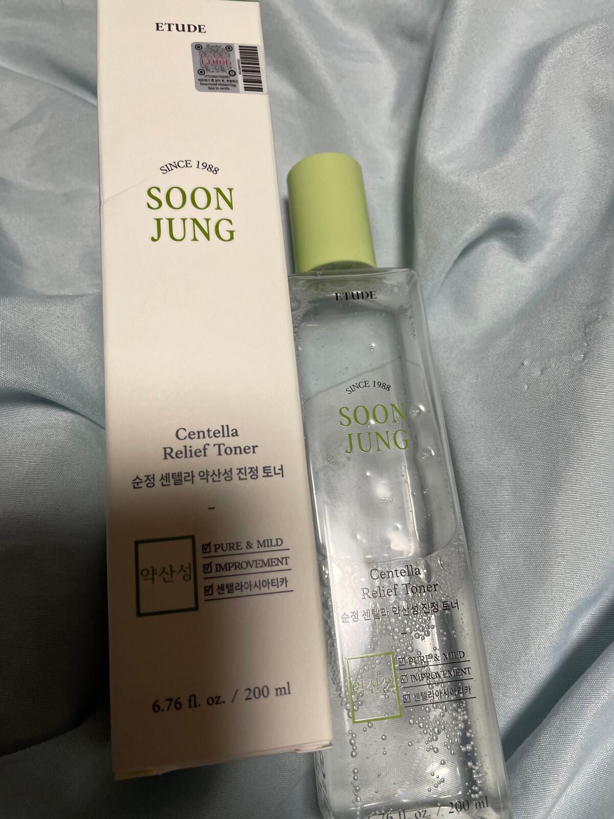 スンジョン センテラ リリーフ トナー/ETUDE/化粧水を使ったクチコミ(1枚目)