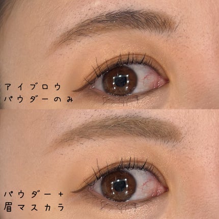 カラーリングアイブロウ/ヘビーローテーション/眉マスカラを使ったクチコミ(2枚目)