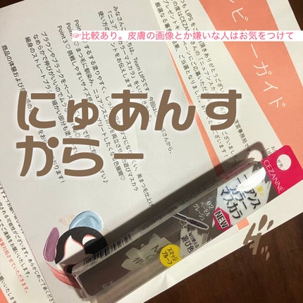 ニュアンスカラーマスカラ 02 ヘーゼルグレージュ/CEZANNE/マスカラを使ったクチコミ(1枚目)