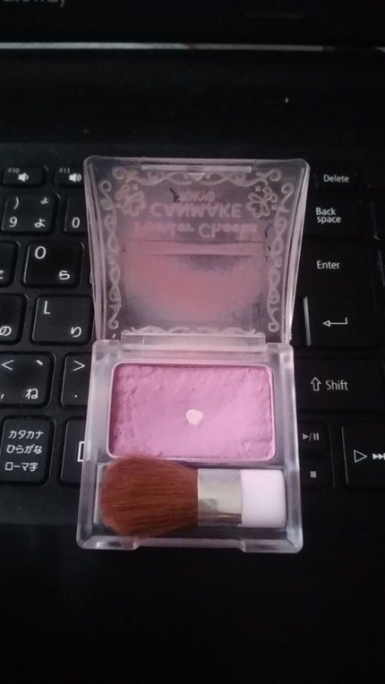 【旧品】パウダーチークス/キャンメイク/パウダーチークを使ったクチコミ(2枚目)