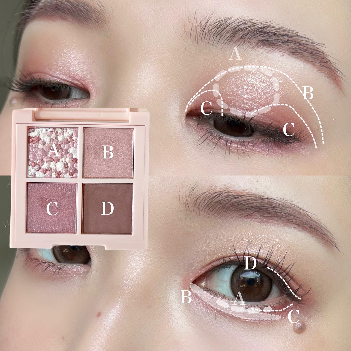 レブロン ダズル アイシャドウ クアッド/REVLON/アイシャドウパレットを使ったクチコミ（2枚目）