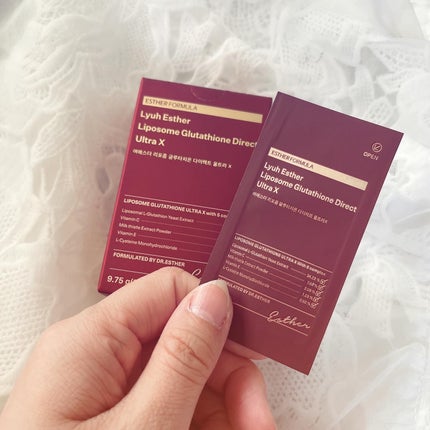 ヨエスターGLTダイレクトウルトラX/ESTHER FORMULA/美容サプリメントを使ったクチコミ(2枚目)