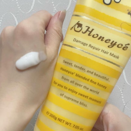 ハニーチェ ダメージリペア ヘアマスクY R/ハニーチェ/ヘアマスク・ヘアパックを使ったクチコミ(1枚目)