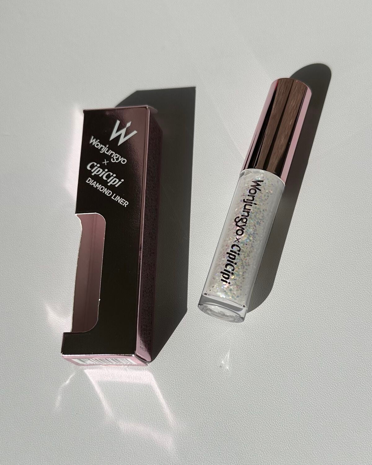ウォンジョンヨ ダイヤモンドライナー/Wonjungyo/リキッドアイシャドウを使ったクチコミ(1枚目)