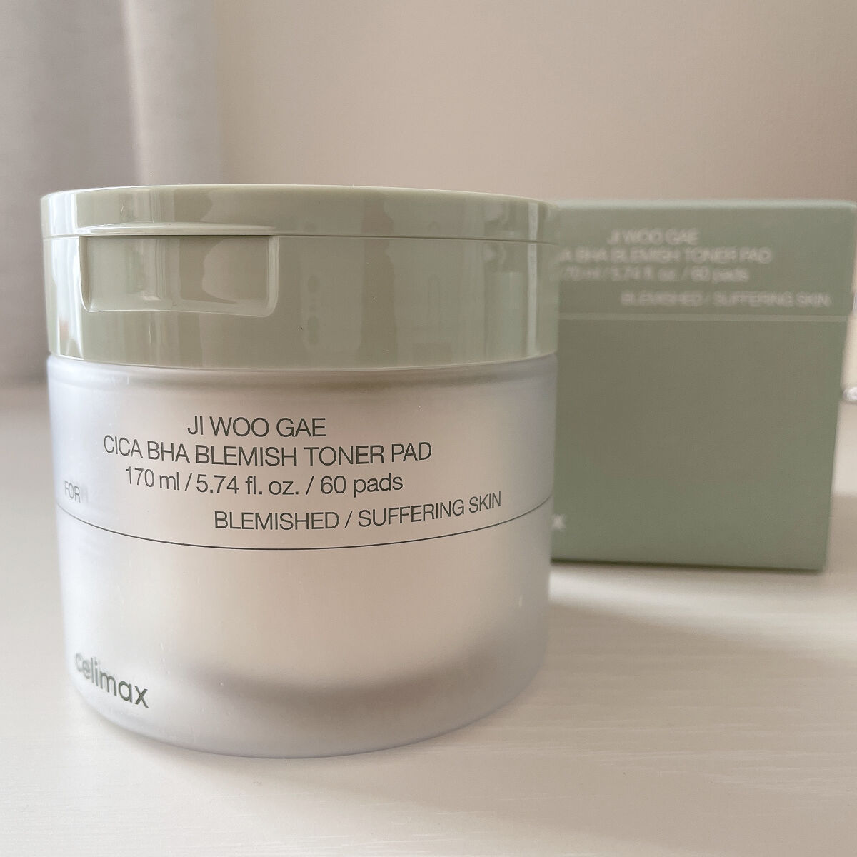 シカBHAフレミッシュトナーパット/celimax/クレンジングシートを使ったクチコミ（2枚目）