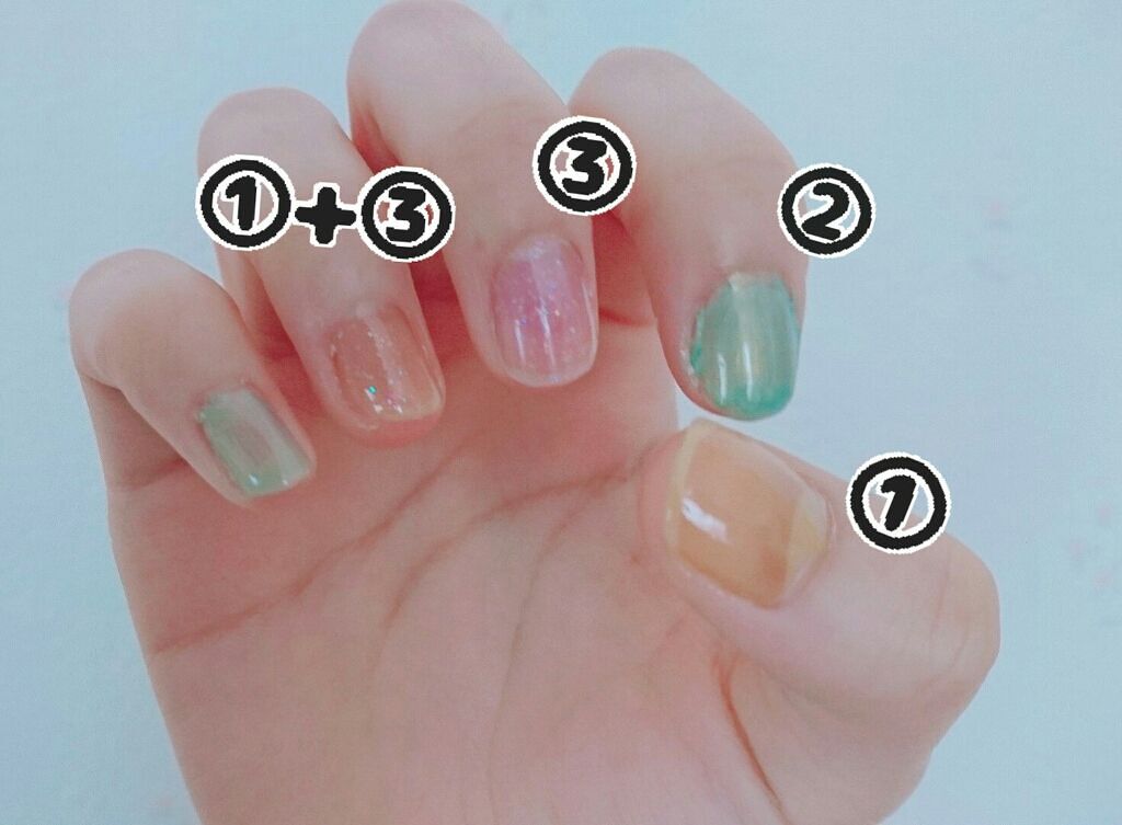 サンリオネイル/DAISO/マニキュアを使ったクチコミ(2枚目)