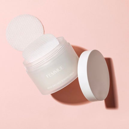 ローズインフューズド トーニングパッド/FEMMUE/拭き取り化粧水を使ったクチコミ(2枚目)