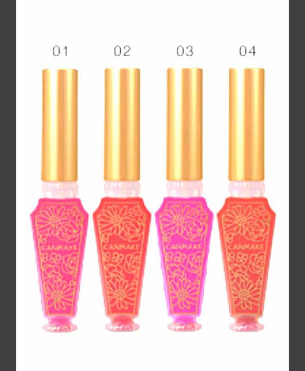 リップティントシロップ/キャンメイク/リップティントを使ったクチコミ（1枚目）