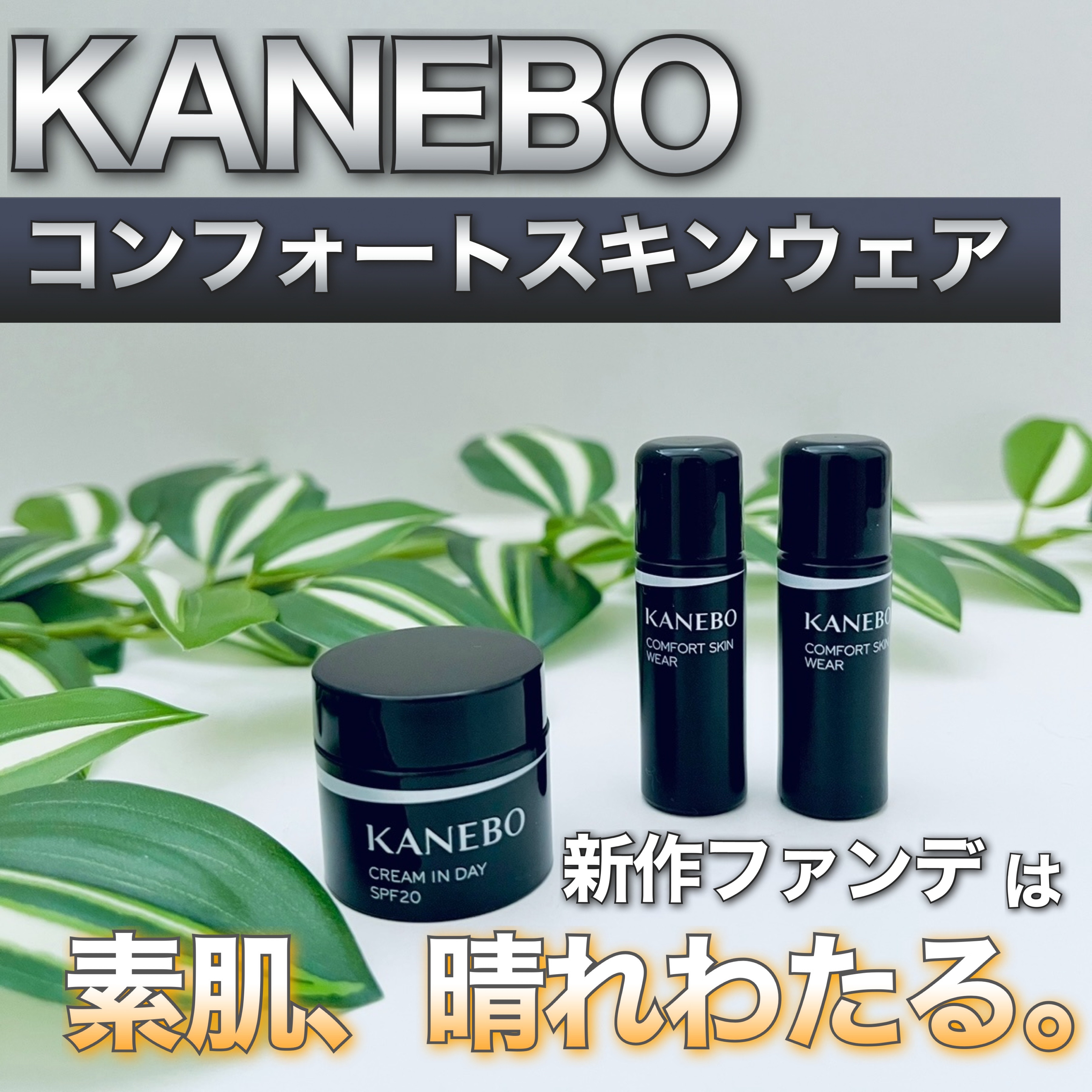 コンフォートスキン　ウェア/KANEBO/リキッドファンデーションを使ったクチコミ（1枚目）
