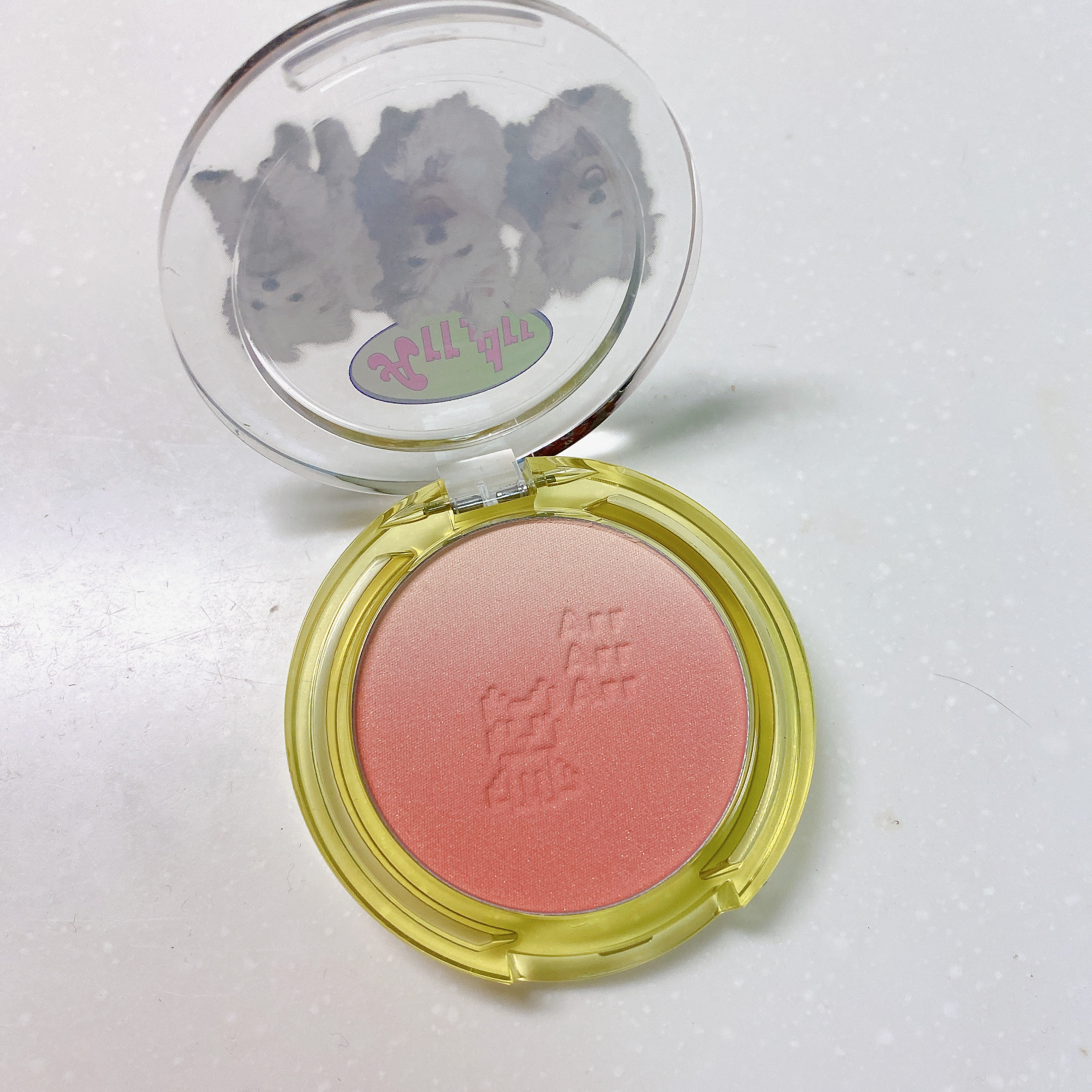 ピュア ブラッシュド サンシャイン チーク 21 PROUD CORAL【Maltese archive】/PERIPERA/パウダーチークを使ったクチコミ（3枚目）