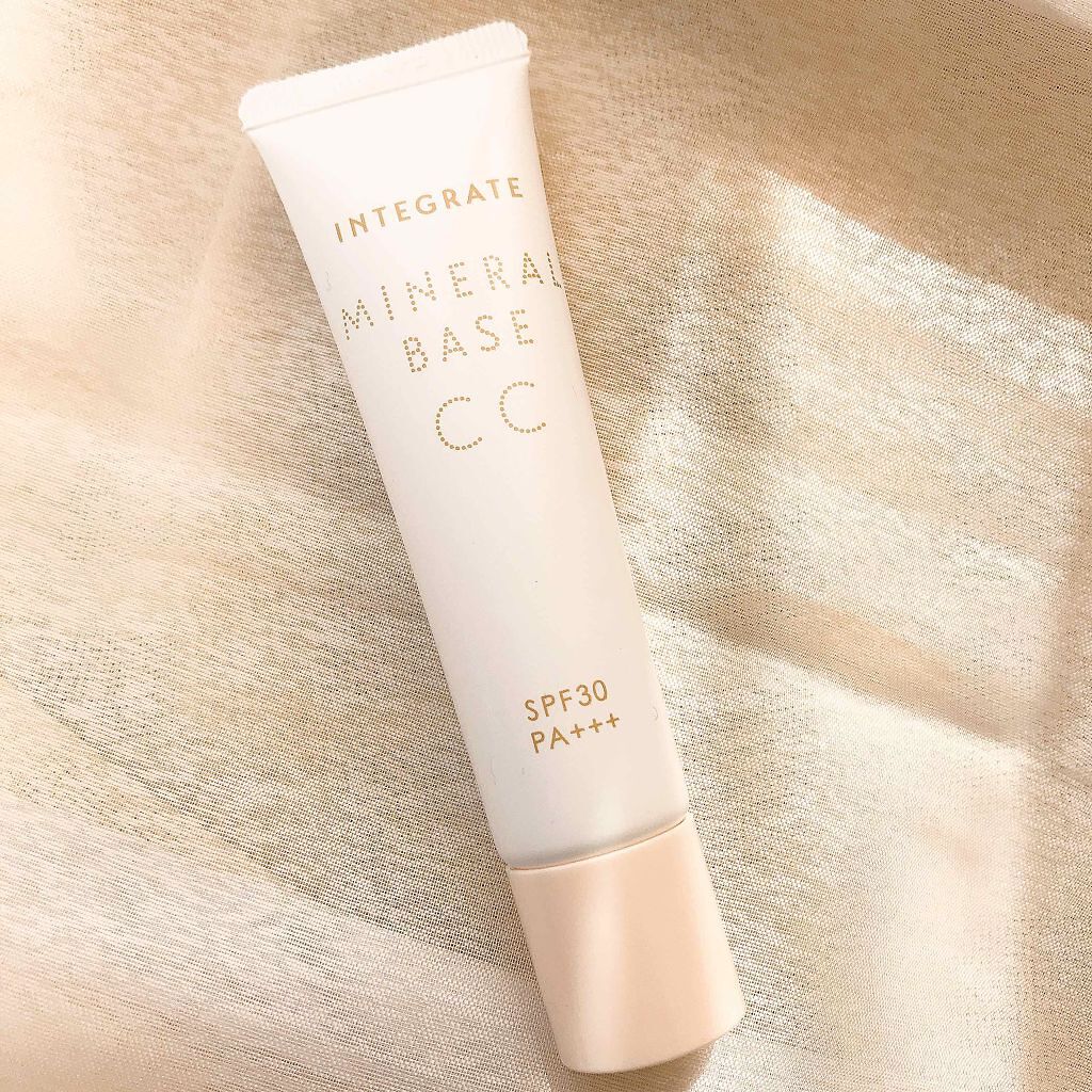 ミネラルベース CC/インテグレート/CCクリームを使ったクチコミ(1枚目)