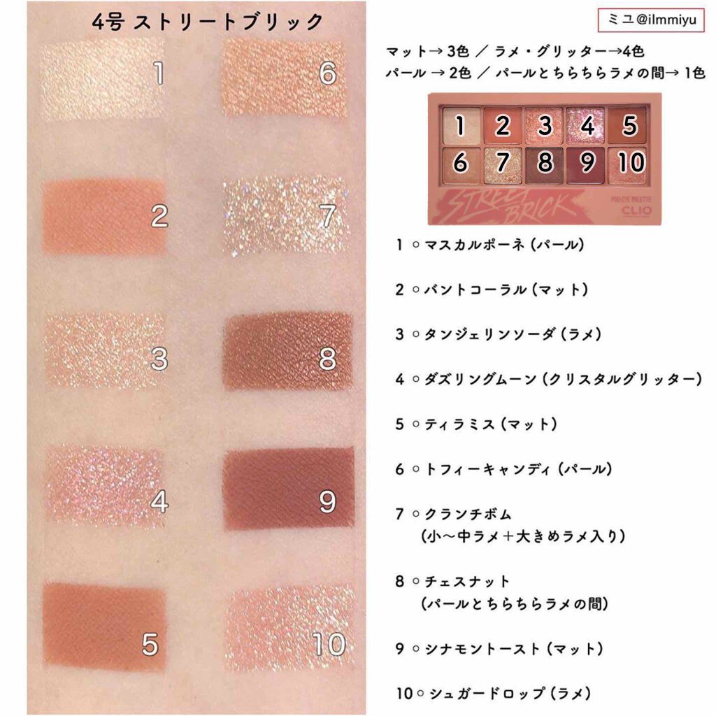 プロ アイ パレット/CLIO/アイシャドウパレットを使ったクチコミ(2枚目)