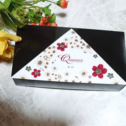 Quanis 桜白 ブライトニングマイクロニードルのクチコミ「桜白シリーズは肌の生まれ変わりのリズムに合わせてじっくりケアする美白ブライトニングケアアイテム.....」(1枚目)