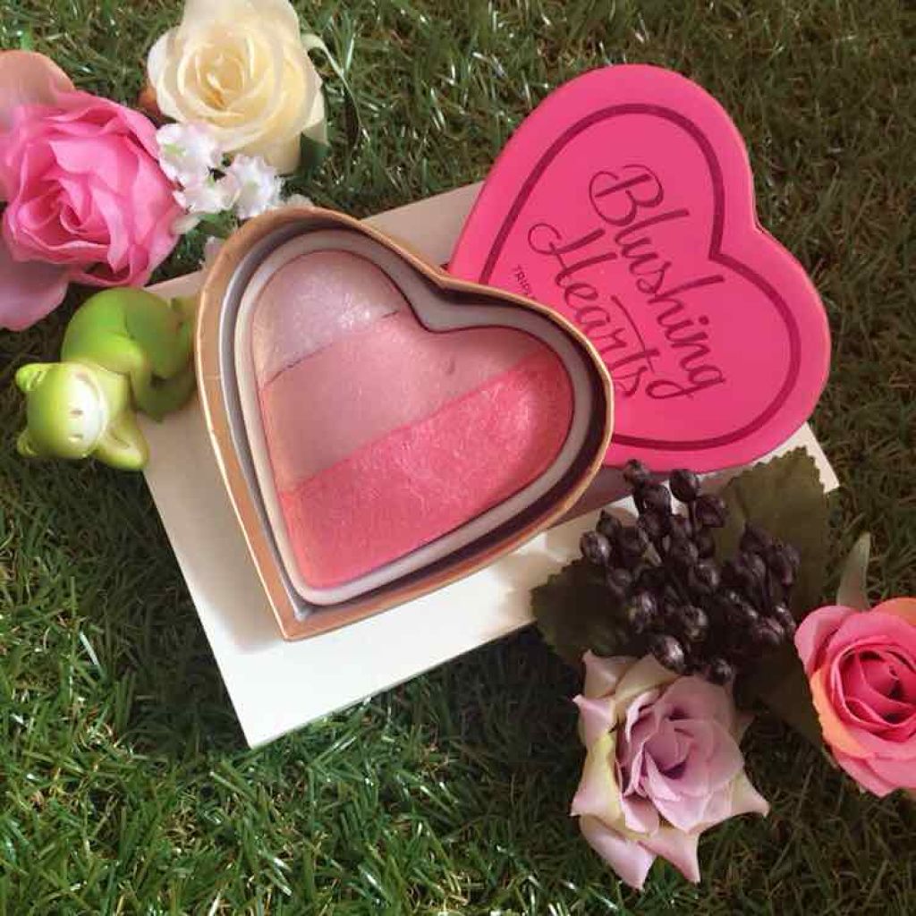 ブラッシング ハート/MAKEUP REVOLUTION/パウダーチークを使ったクチコミ(1枚目)